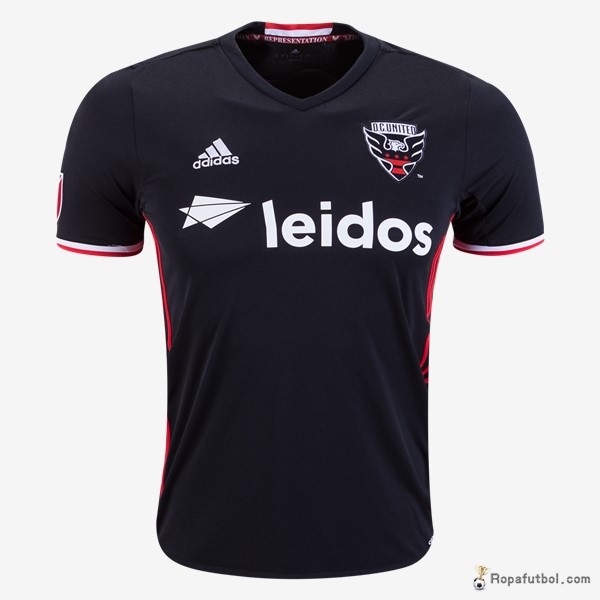 Camiseta D.C. United Replica Primera Ropa 2016/17 Negro